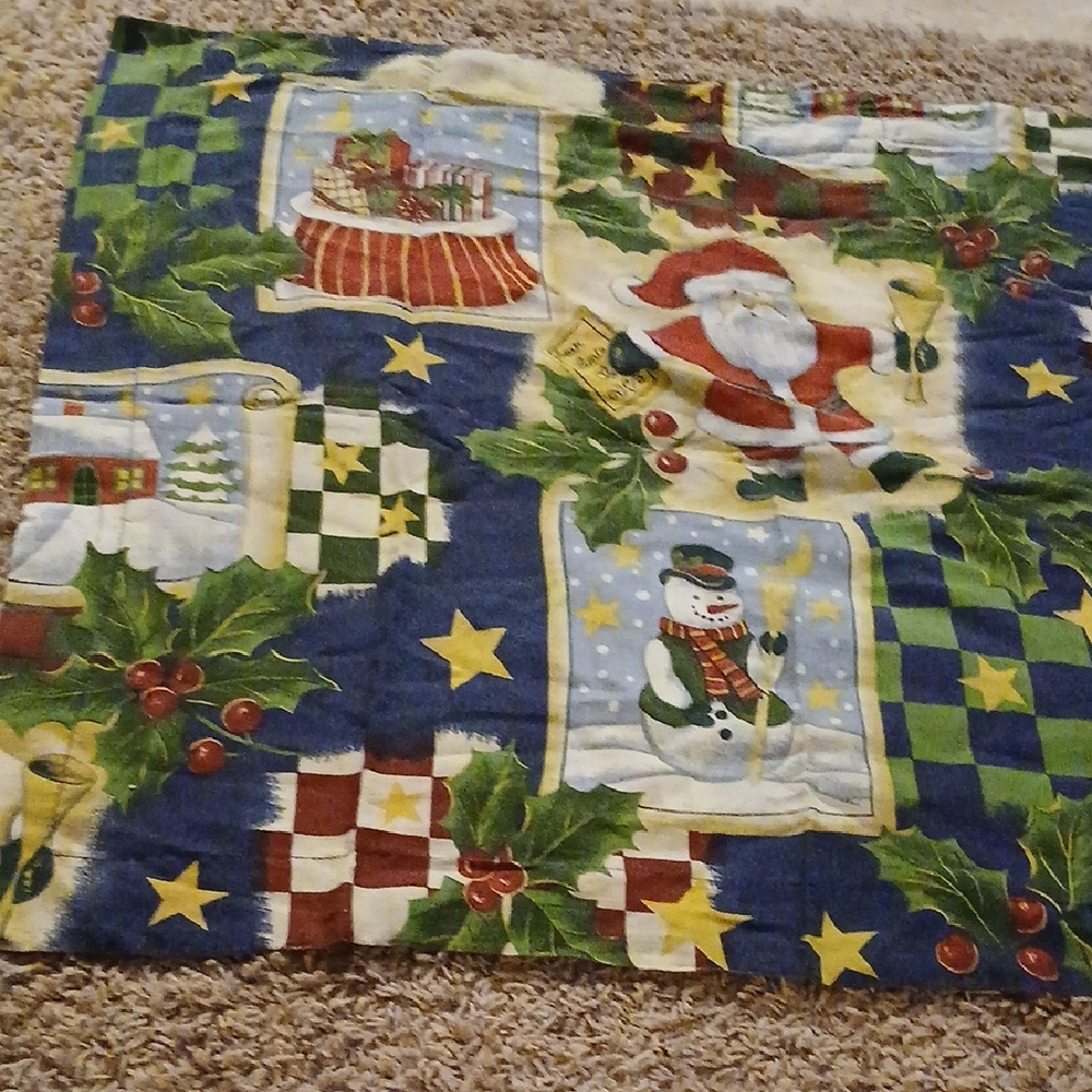Festive Holiday Pillow Cover